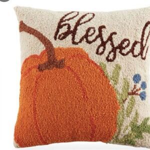 Blessed Pumpkin Accent Pillow